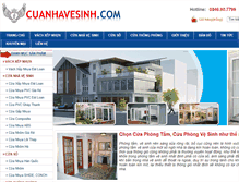 Tablet Screenshot of cuanhavesinh.com